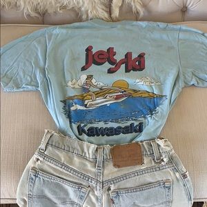 Vintage Kawasaki Jet Ski T-Shirt- Men’s Medium